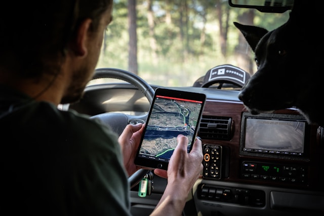 l'utilisation d'un GPS
