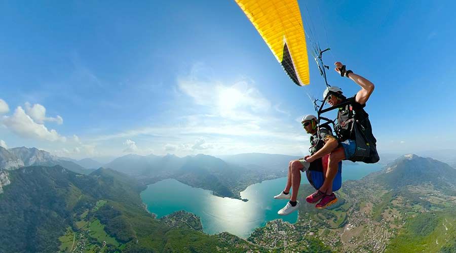 paragliding Chamonix